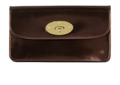 Mulberry Postman's Lock Continental Wallet, front view